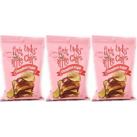 TJs Pink Lady Apple Chips with Cinnamon Sugar ~ Pack of 3