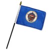 Quality Standard Flags One Dozen Minnesota Stick Flag, 4 by