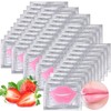 ausurme 25PCS Lip Mask Sheet,Collagen Crystal Lip Masks,Pink Lip Care