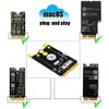 Upgrade Version Mini PCIe (mPCIe) Converter Adapter Board for Broadcom