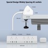 45W Fast Charging Station,Desk Clamp Power Strip,4 PD USB-C Ports,5