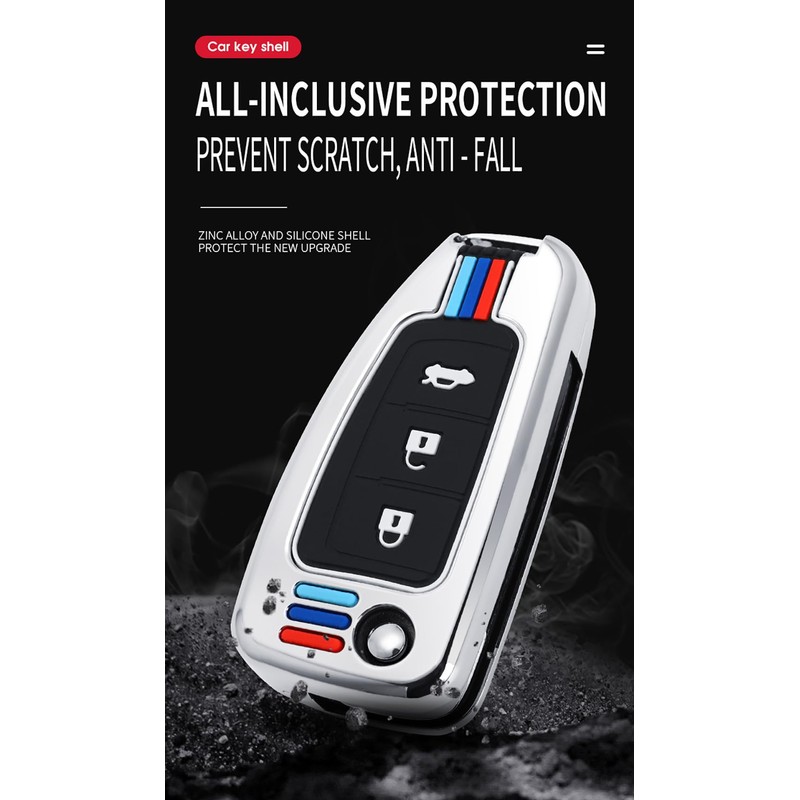 TECART Key Fob Case Protection Shell Accessories Fit For Nissan