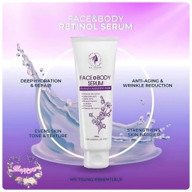 Ms. Tsung Essentials Retinol Face & Body Serum Lotion