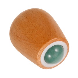 KOMBIUDA Portable Jade Facial Roller and Massage Tool for Eye Face and Neck Care Compact Skin Roller for Relaxation and Elasticity Improvement for Home and Travel Use