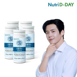 Nutridday 뉴트리디데이 오랄센스 구강유산균 5개 총5개월분 Nutri-D-Day Oral Sense Probiotic for Oral Health, 5 Packs, Total 5-Month Supply