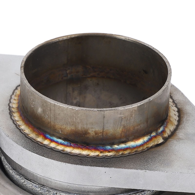 2.5in Donut Gasket with 2pcs Exhaust Manifold Flange for 2