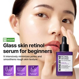 SOME BY MI SOME BY MI Retinol Intense Reactivating Serum - 1.01Oz, 30ml - Mild Korean Retinol Serum for Post-Acne Mark - Bakuchiol Pore Minimizer for face Texture - Ideal for Retinol Beginners - Korean Skin Care