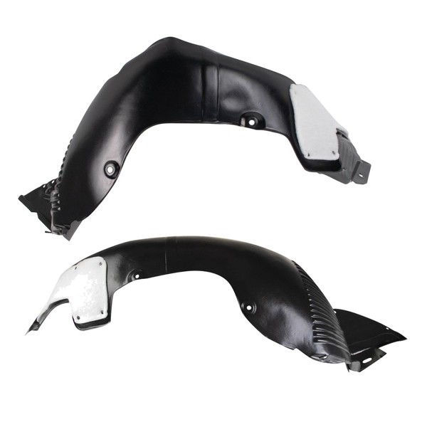 TRQ TRQ Front Inner Fender Liner Set Compatible with 2013-2015