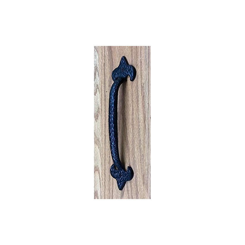 Fleur de Lis Door Pull Handle Gate Pull (10" Size)