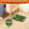 MEEXPAWS Dog Grass Pee Pads for Dogs with Tray, Small
