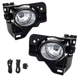 ENERBITIOUS Fog Lights Lamps Replacement for 2009-2014 Nissan Maxima Fog Light Compatible with H11 12V 55W Bulbs Switch and Wiring Kit