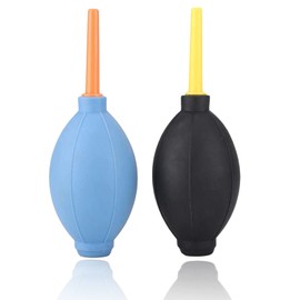 Yoidesu Bomba de soplador de Aire de Goma de 2 Piezas para cámara Digital y computadora, teléfono móvil, etc. Sopladores de Aire, Limpiador de Polvo