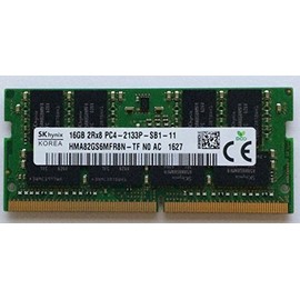 SK Hynix 16GB PC4-2133P 2Rx8 DDR4 2133MHz So-Dimm Laptop Memory HMA82GS6MFR8N-TF
