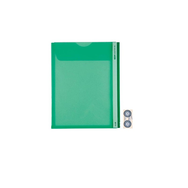 King Jim Holder, Medium Holder, Vertical, Pack of 5, Green,