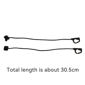 IUSOT 1 Pair Car Parcel Shelf Cords for Vauxhall CORSA D CORSA E 5 Door Accessory Car Interior Fittings Replacement Parts, Car Rear Parcel Shelf Strap, Interior Rear Parcel Shelf Strings, 13367836