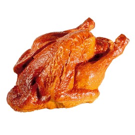 Deco Woerner Decorative Whole Grilled Chicken Food Dummy Fake Chicken Grilled One Piece 23 cm