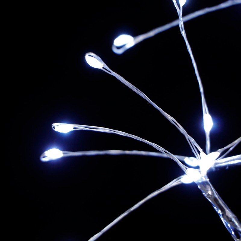 108LED Bonsai Tree Lamp Copper Wire Battery USB Powered Touch