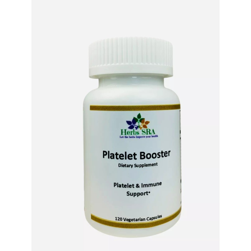 Vitamins Platelet Support with Papaya Leaf, Iron & Vitamins B12