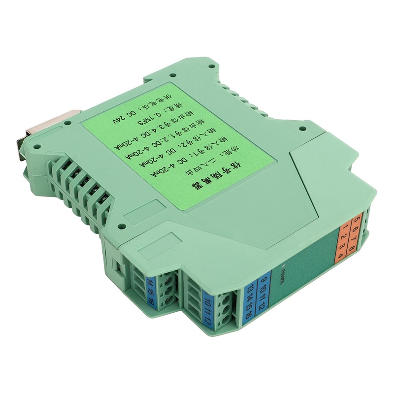 DC Signal Isolator 2 in 4 Out Current Transmitter 4‑20mA