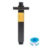 ENGA Straight Shower Arm with Flange, 6 Inch Ceiling Mount