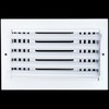 Fits 10x6 Duct Opening 3 Way Steel Air Supply Diffuser
