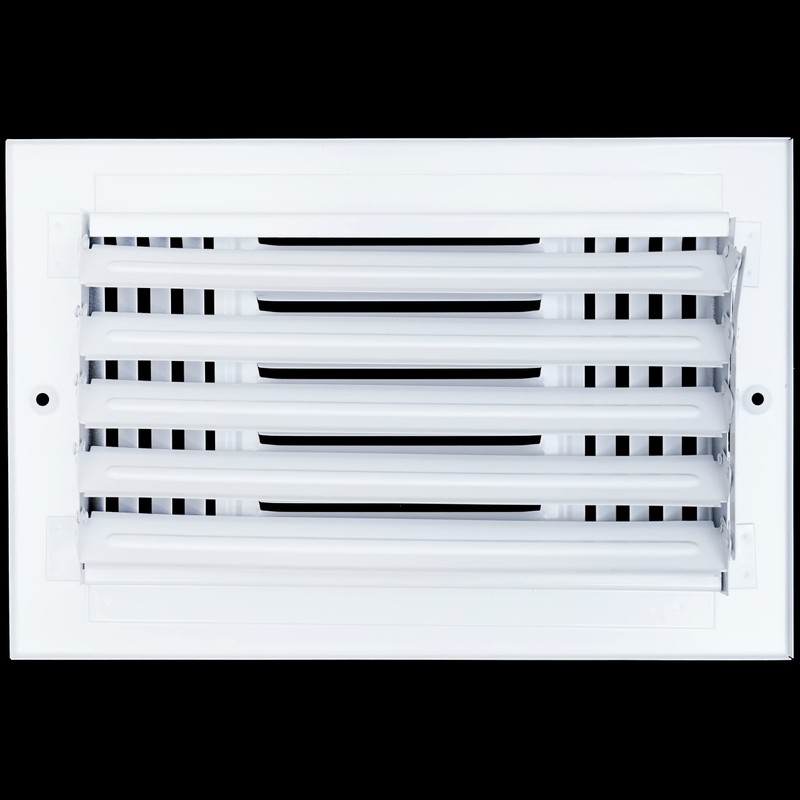 Fits 10x6 Duct Opening 3 Way Steel Air Supply Diffuser