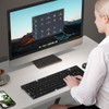 Dazzling Luxury Keyboard and Mouse Wireless, Sparkly Bling Rhinestone Wireless
