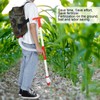 25 Pound Professional Handheld Bag Seed Spreader with Bag, Enclosed