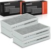 Frankberg 4x Cabin Air Filter Pollen Filter with Activated Carbon