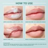 2Pcs Cooling Peel Off Lip Mask,Clear Lip Balm Gentle Exfoliator