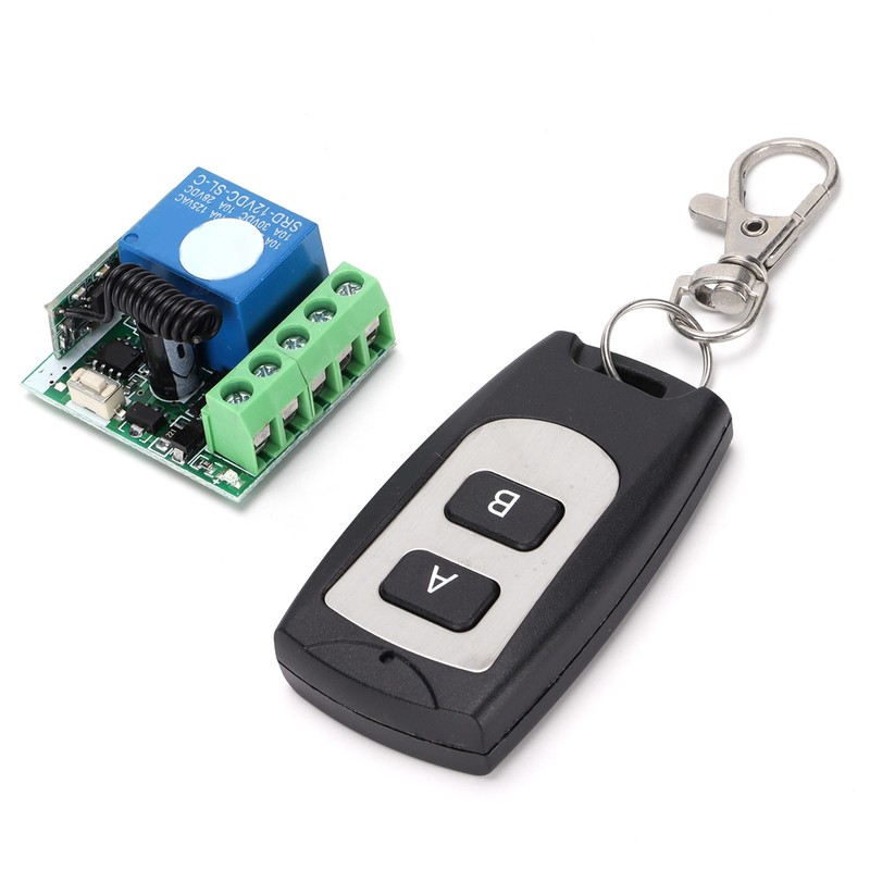 Wireless Remote Control Switch Transmitter Receiver SingleChannel Learning Wireless Control