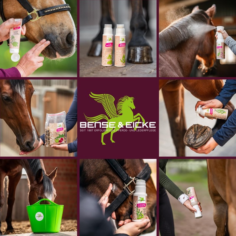 Bense & Eicke Strisce morbide per cavalli in plastica speciale,