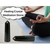 Amazing Gemstone Black Agate Crystal Towers, Natural Healing Crystal Point