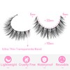 Kiromiro Eyelashes Wispy 10mm False Lashes Natural Look Fluffy 3D