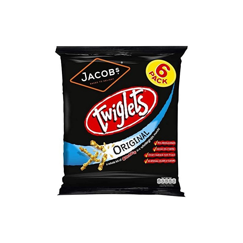 Jacob's Twiglets Original 24g x 6 per Pack - Pack