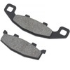 AHL 2 Pairs Motorcycle Front/Rear Brake Pads Kit Compatible with