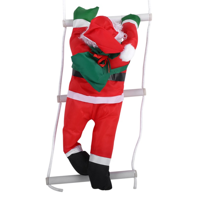 Climbing Santa Claus Toy Christmas Tree Indoor/Outdoor Hanging Ornament Decoration