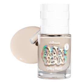 Chillhouse - Forever Wear, Chill Paint (Step 1) - Miami Clay (Neutral Gray) - Nail Polish - Use with Magic Finish Top Coat Only - Nail Care As You Wear - Latina & Women Owned - Beauty & Self Care