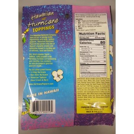 Hawaiian Hurricane Popcorn Toppings - 2.3 oz packet