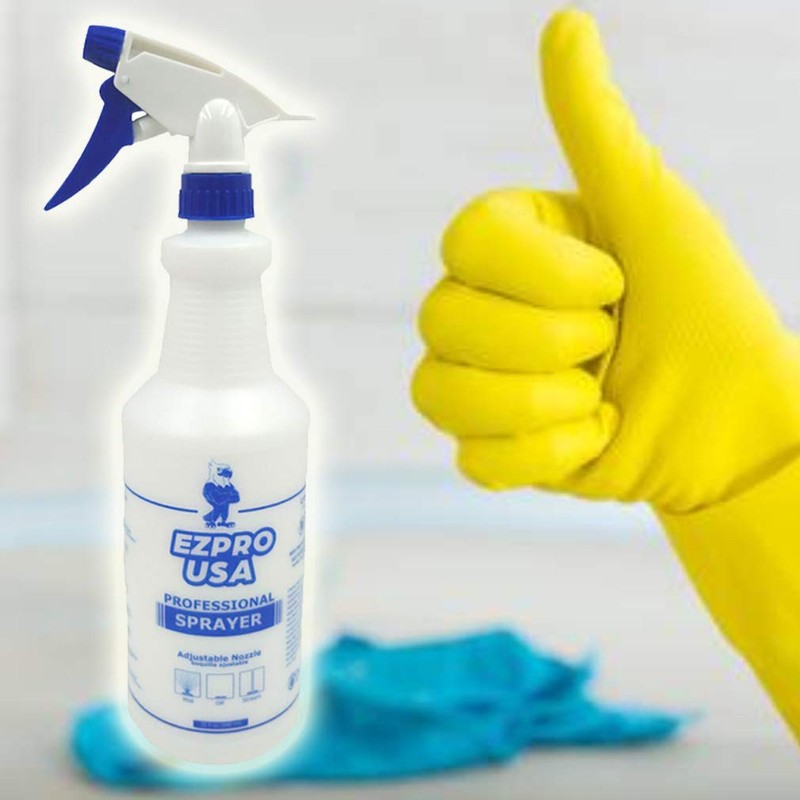 EZPRO USA Small Size Solid 16 oz Plastic Empty Spray