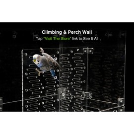 GuineaLoft™ T4EC Panels (2-Pack) – Two 12x10-Inch Sidewall Panels for Climbing Pets and Maximum Airflow – Visit The Store for More