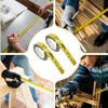 2 Packs Steel Self-Adhesive Measuring Tape 310cm or 122-Inch Imperial