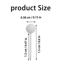 500 Pieces Map Push Pins, Small Round Head Marking Pins, Short Map Pins, Round Head Push Pin, Push Pins Map Pins, Push Pins Map Tacks, Map Tacks Marking Pins, Map Tacks Push Pins (White)