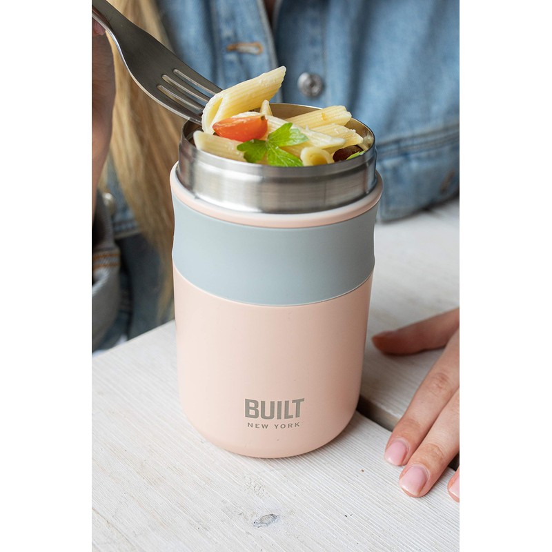 BUILT Food Flask, Vacuum Insulated Food Flask for Hot and