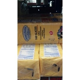 Miller's American Cheese, Yellow, 160 Slices