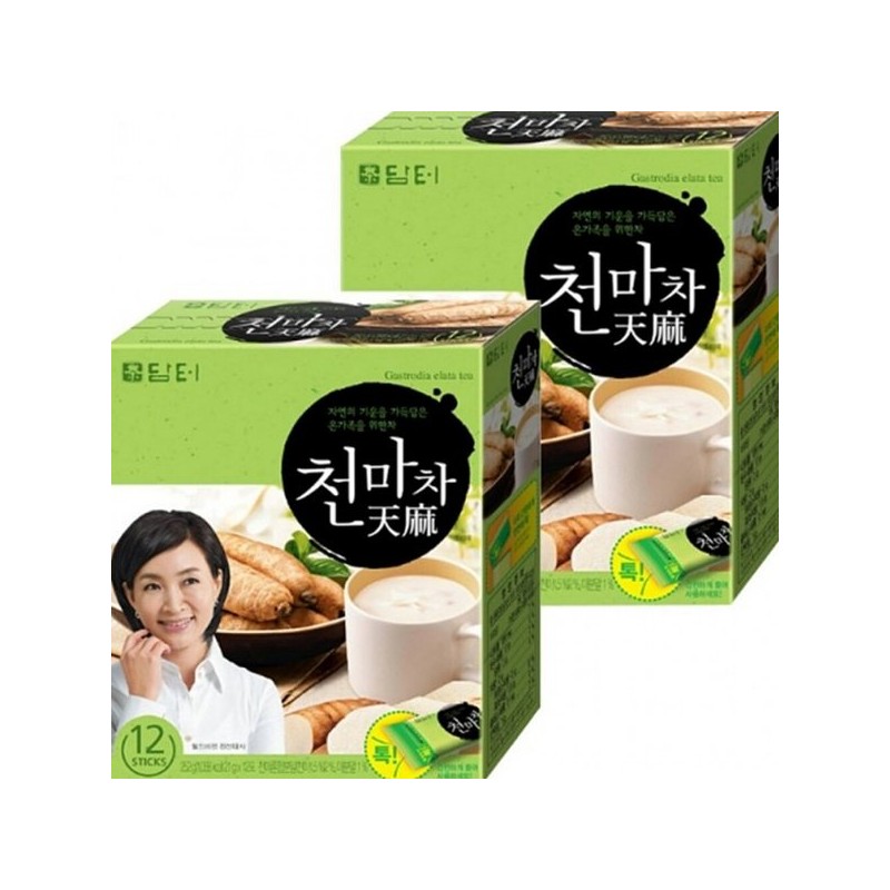 담터 마차 천마차 24T 12T x 2개 담터천마차 Damteo Matcha