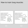 XUTONG Deep Breathing Lung Adjustable Exercise Equipment, Portable and Easy
