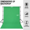 GFCC Green Screen - 10FTX20FT Green Screen Backdrop Photo Backdrop