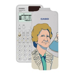 Casio FX-991SP CW Scientific Calculator Margarita Salas Illustrated by Clara Santos Recommended for Spanish and Portuguese CV 5 Languages More than 560