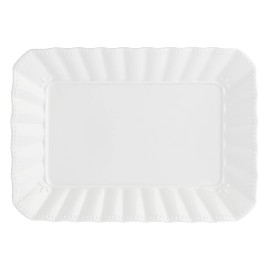 La Porcellana Bianca - Vassoio Rettangolare in Gift Box - Arredo Casa, Porcellana Tavola - Porcellana - 19x27cm